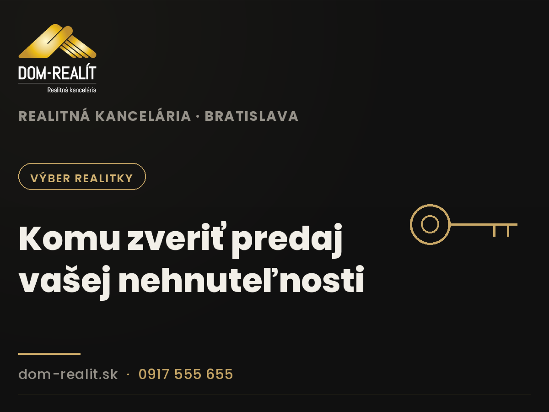 Ako si vybrať realitnú kanceláriu