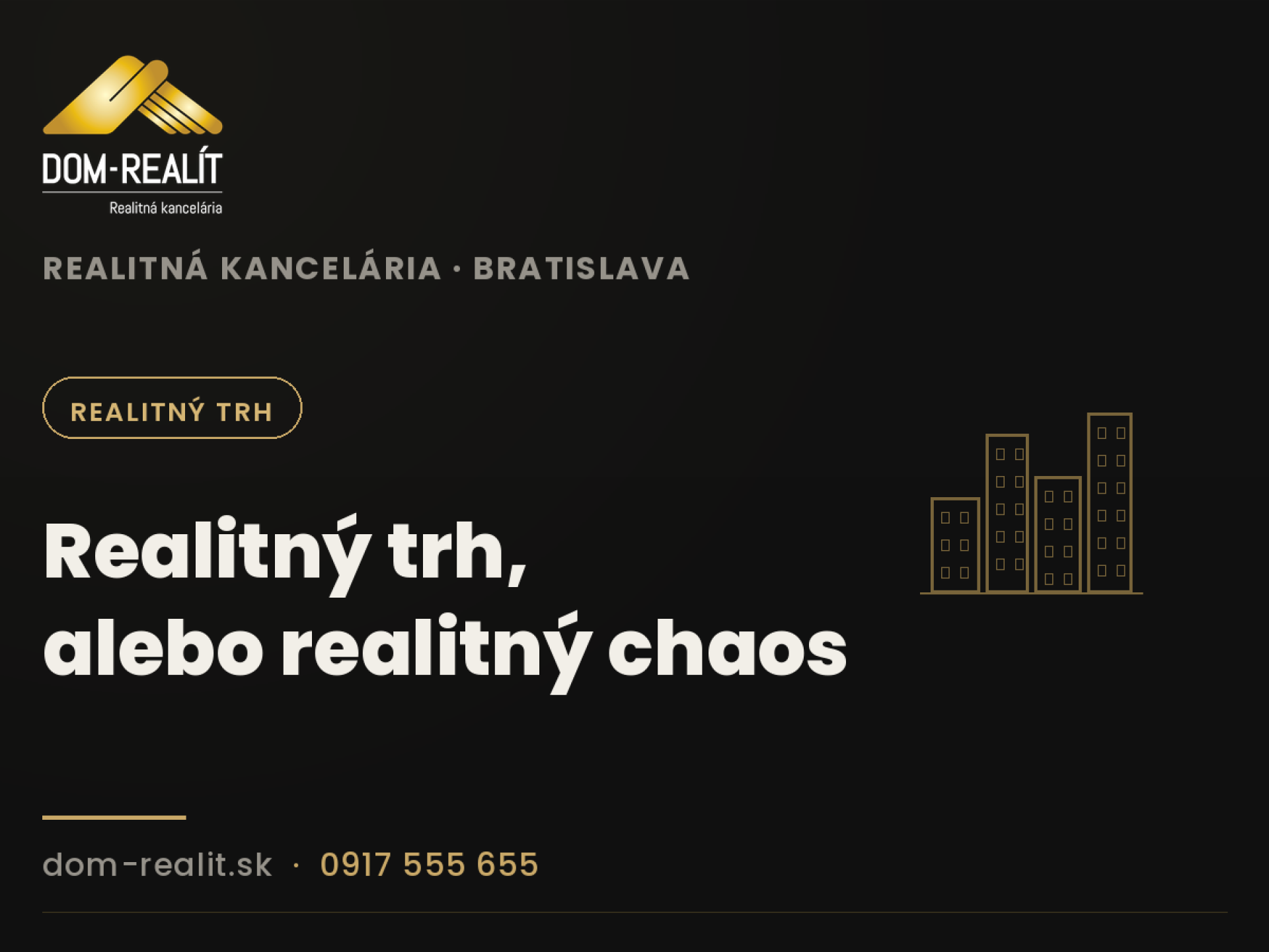 Prečo sa niektoré byty predávajú hneď a iné mesiace